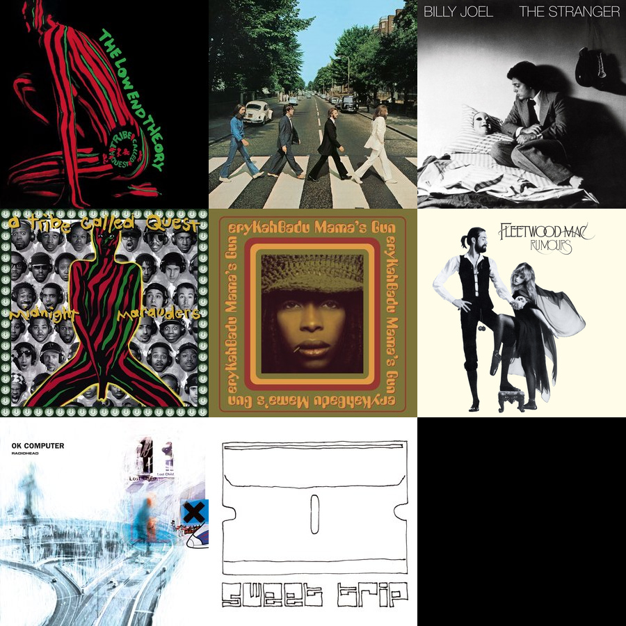 My top albums from the past month.